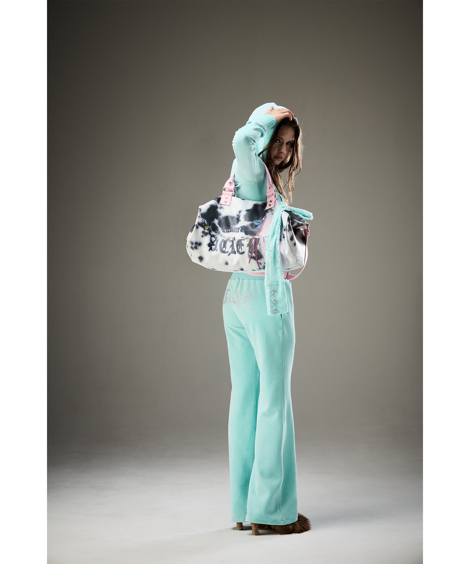 MODEL:171cm/COLOR:L/TRQ/SIZE:F