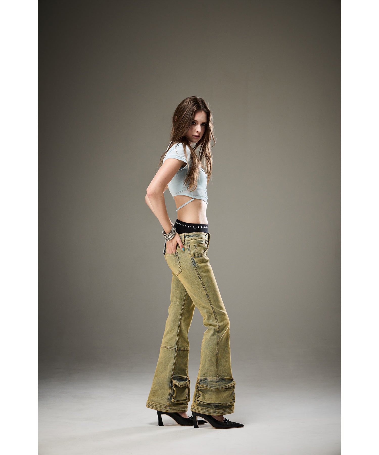 MODEL:171cm/COLOR:L/TRQ/SIZE:F