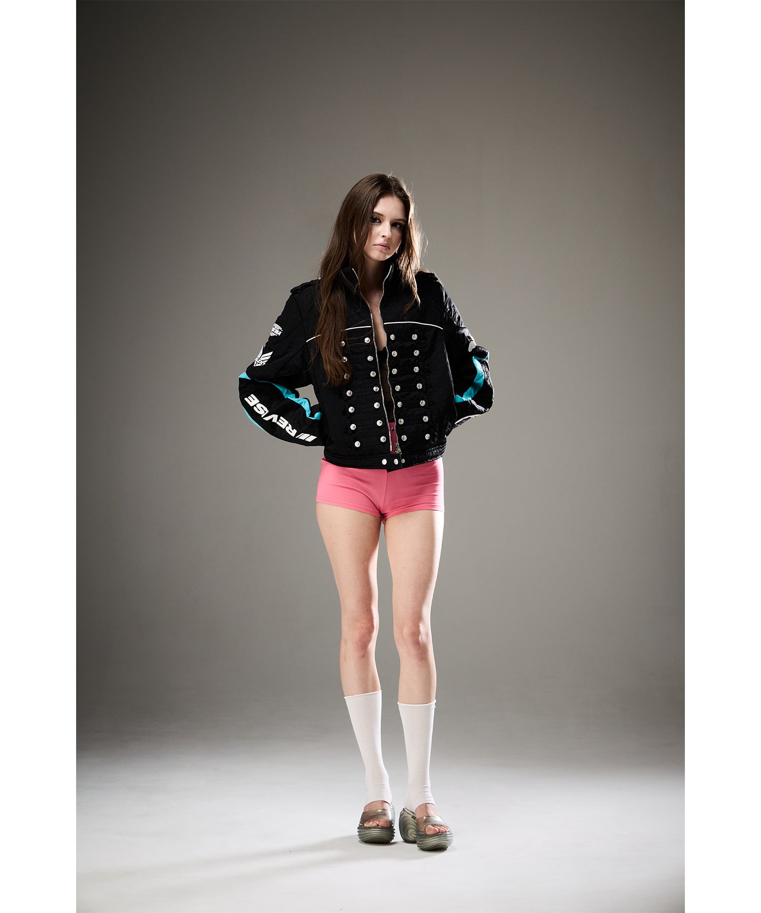 MODEL:171cm/COLOR:BLK/SIZE:F