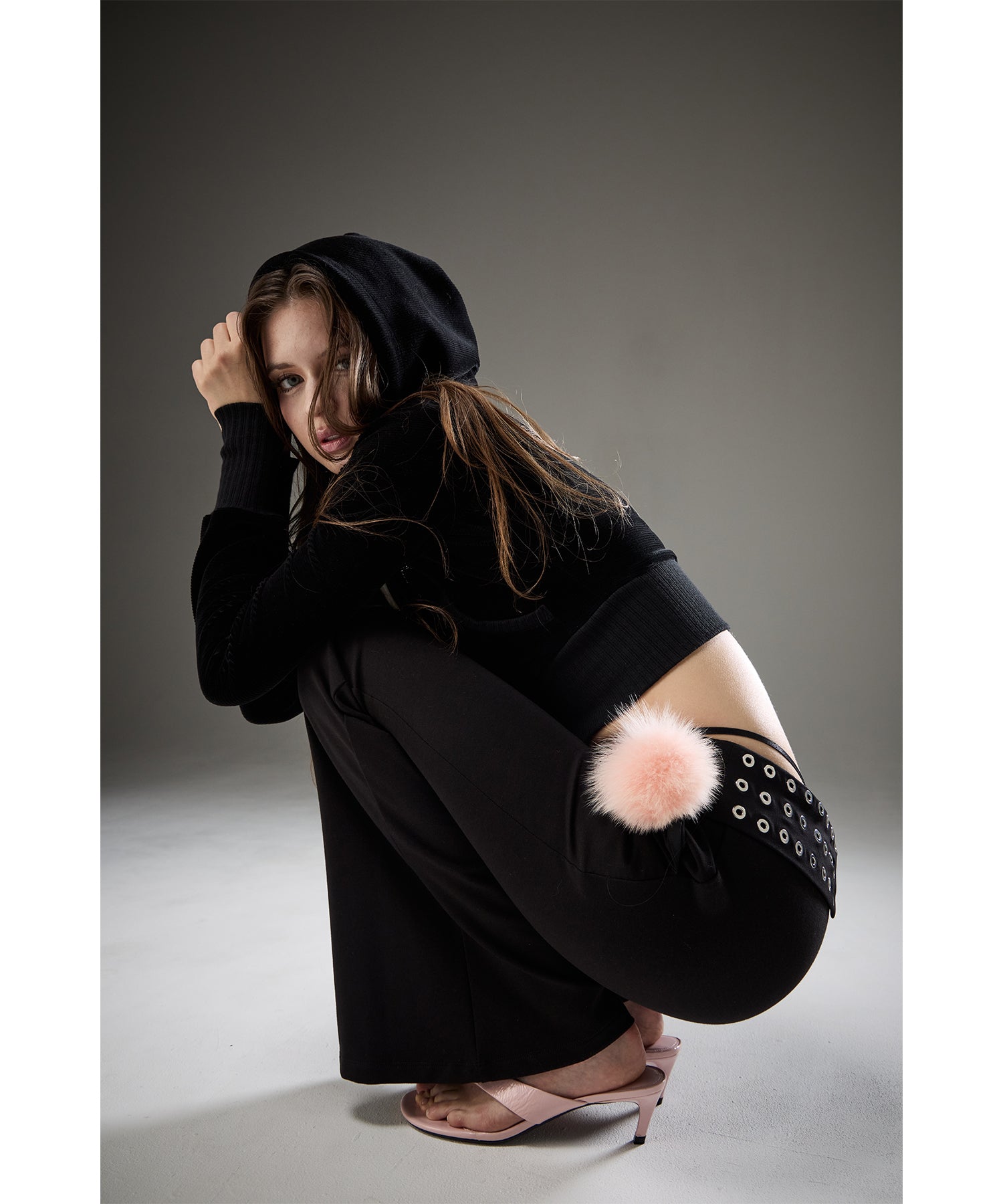 MODEL:171cm/COLOR:BLK/SIZE:F