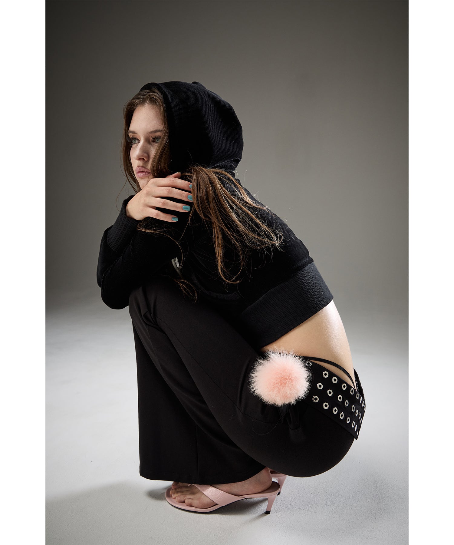 MODEL:171cm/COLOR:BLK/SIZE:F