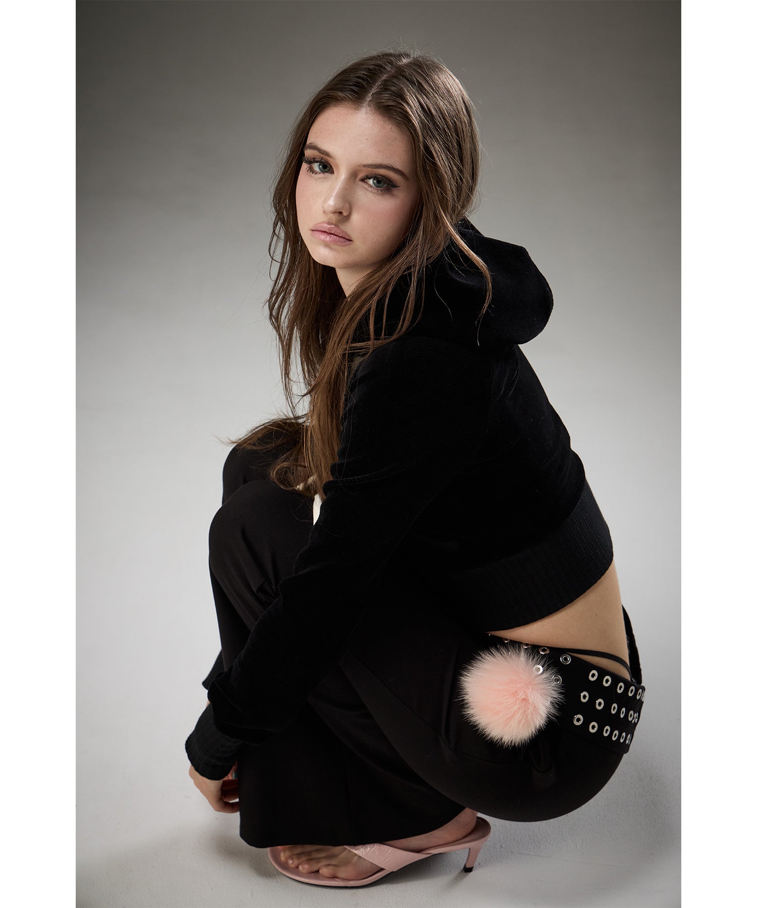 MODEL:171cm/COLOR:BLK/SIZE:F
