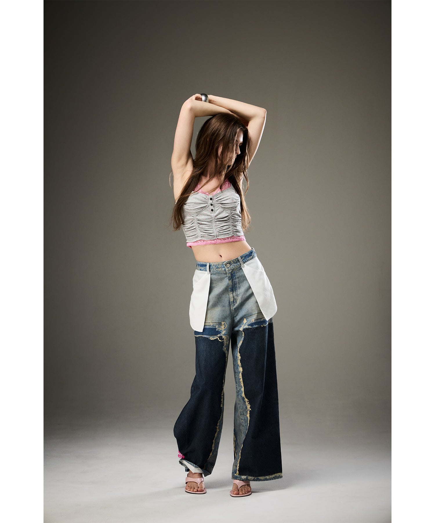 MODEL:171cm/COLOR:BLU/SIZE:F