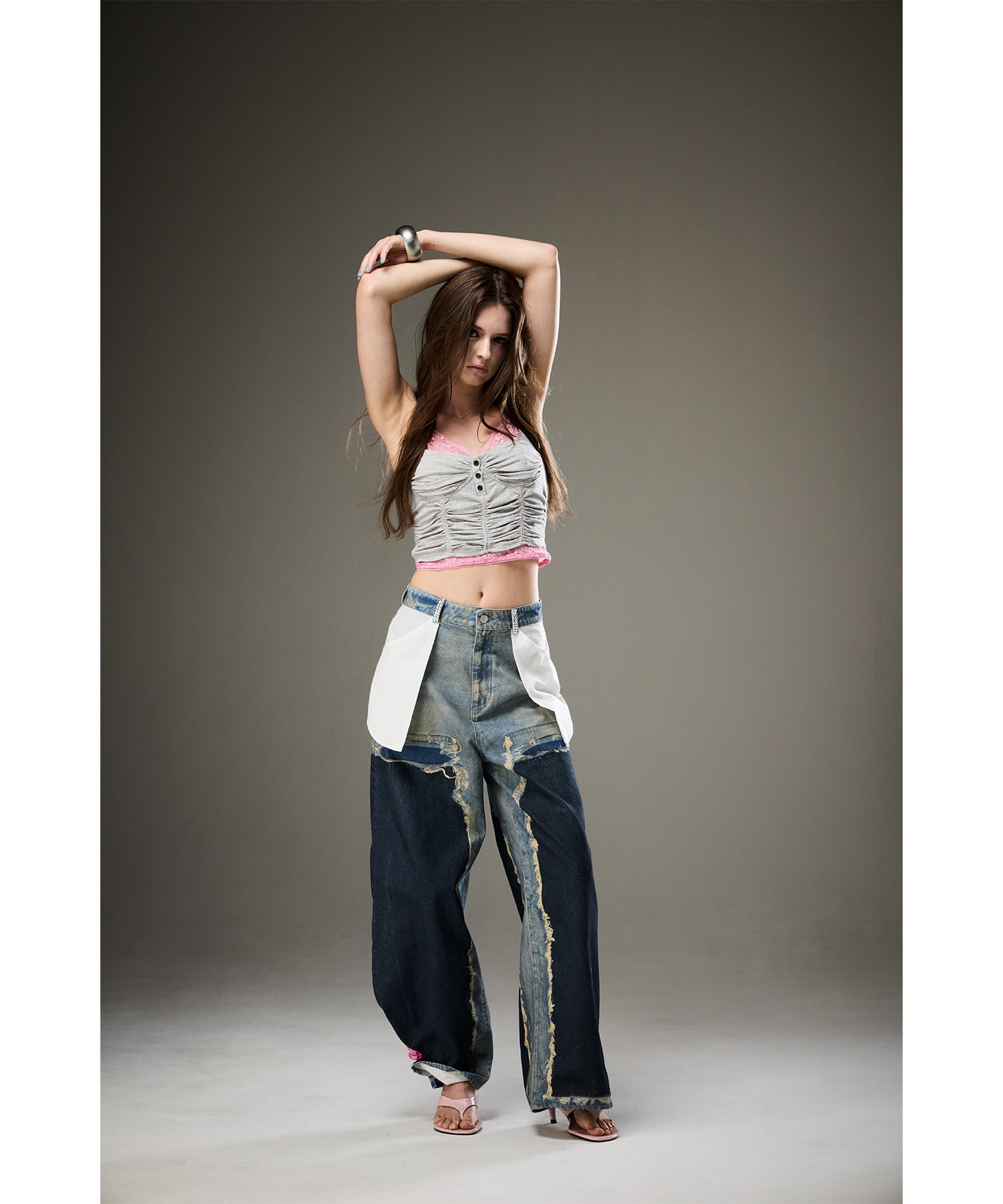 MODEL:171cm/COLOR:BLU/SIZE:F