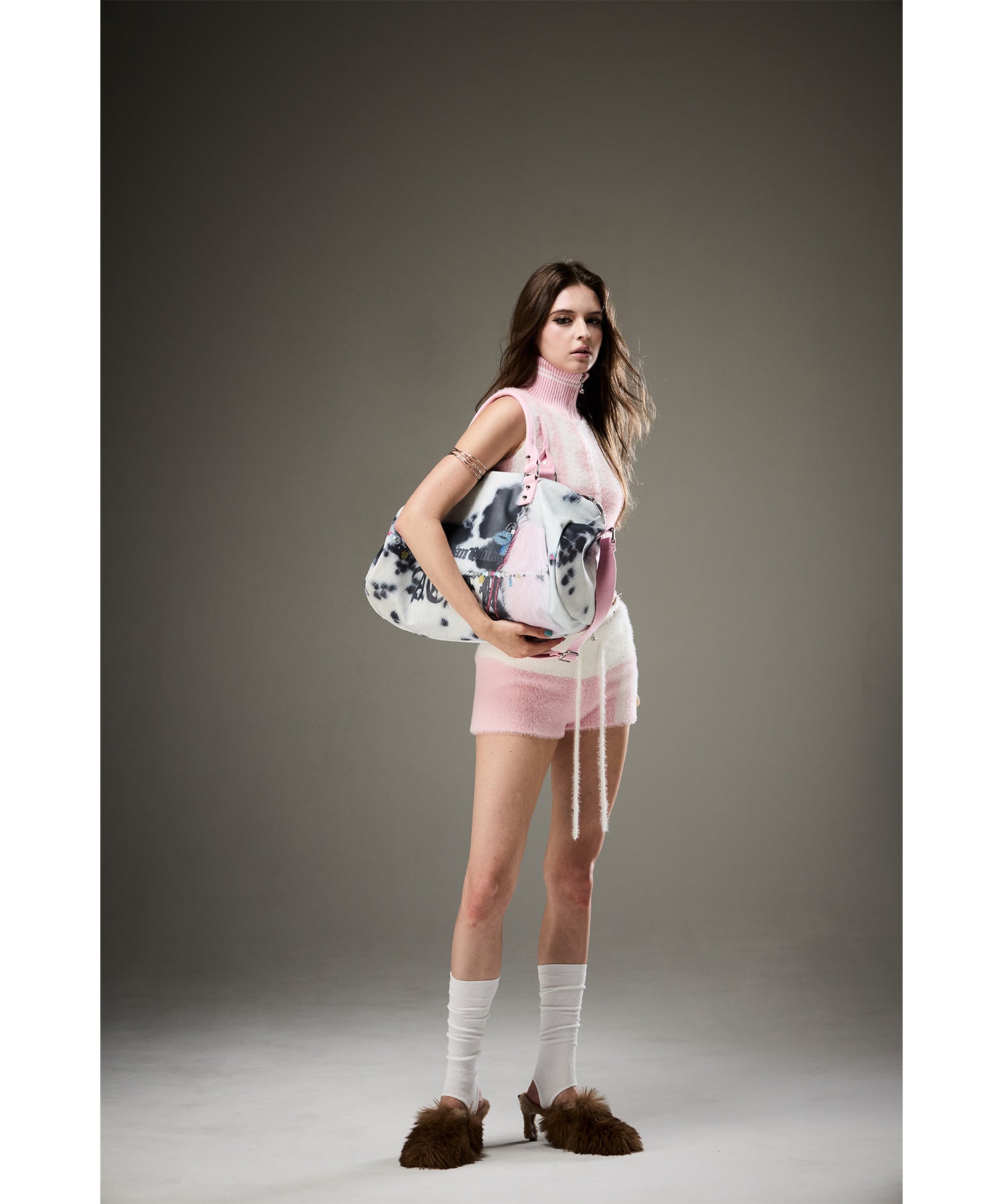 MODEL:171cm/COLOR:PNK/SIZE:F