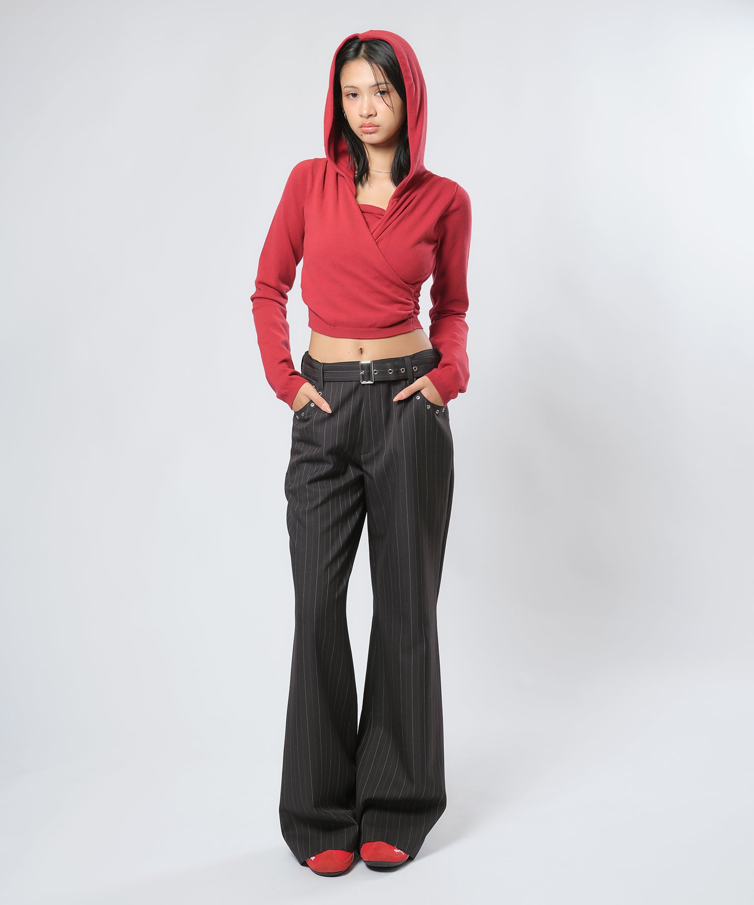 MODEL:170cm/COLOR:BLACK/SIZE:M