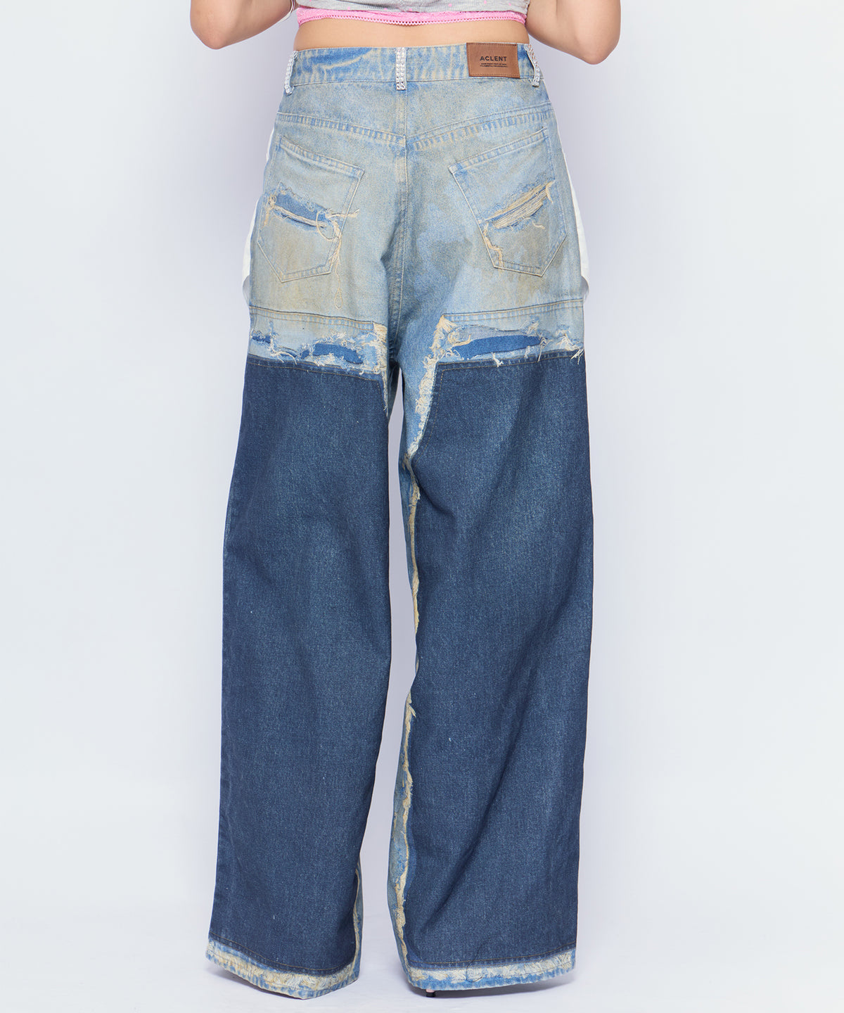 MODEL:170cm/COLOR:BLU/SIZE:F