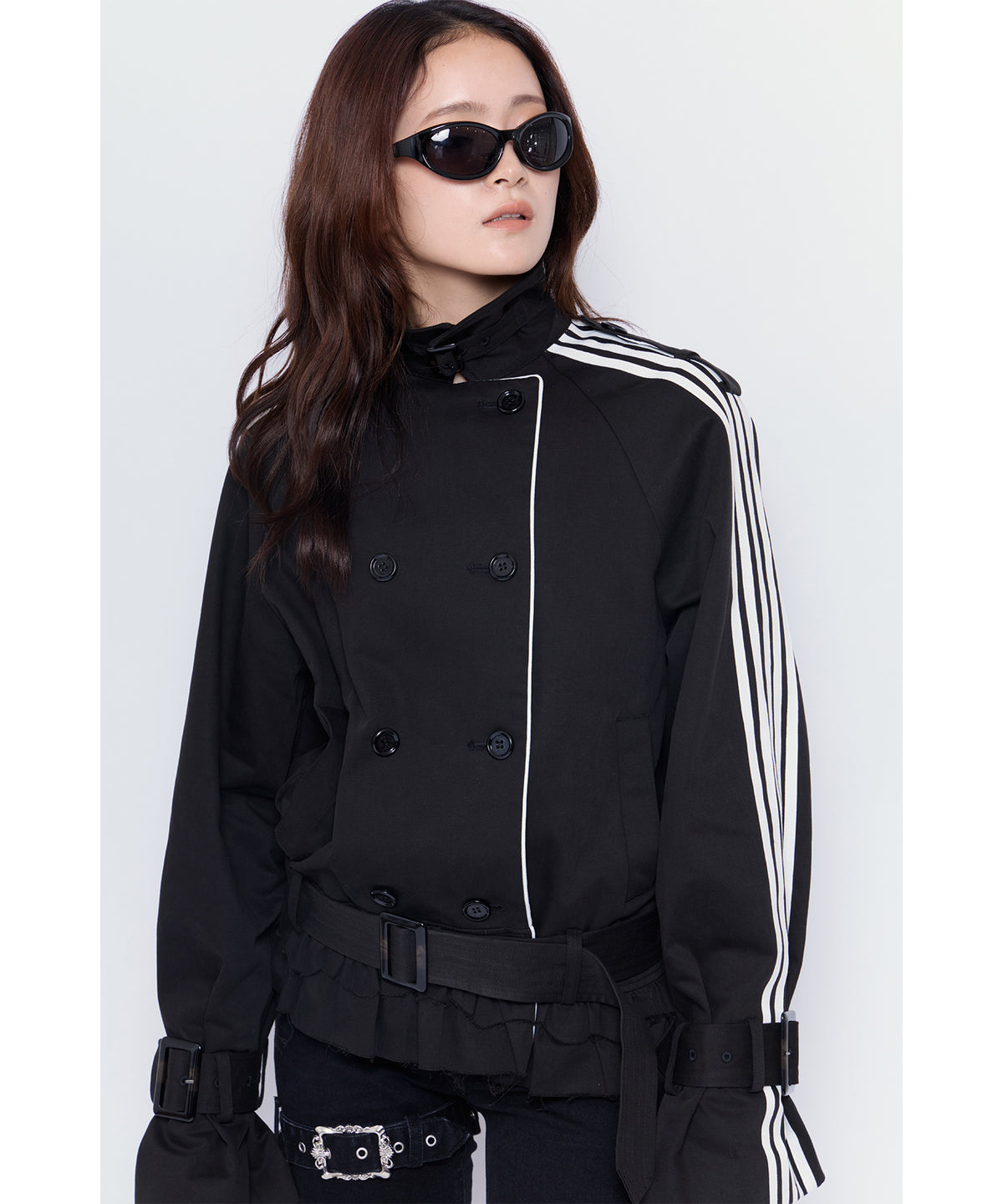 MODEL:170cm/COLOR:BLK/SIZE:F