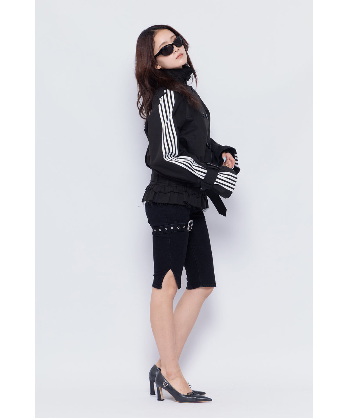 MODEL:170cm/COLOR:BLK/SIZE:S