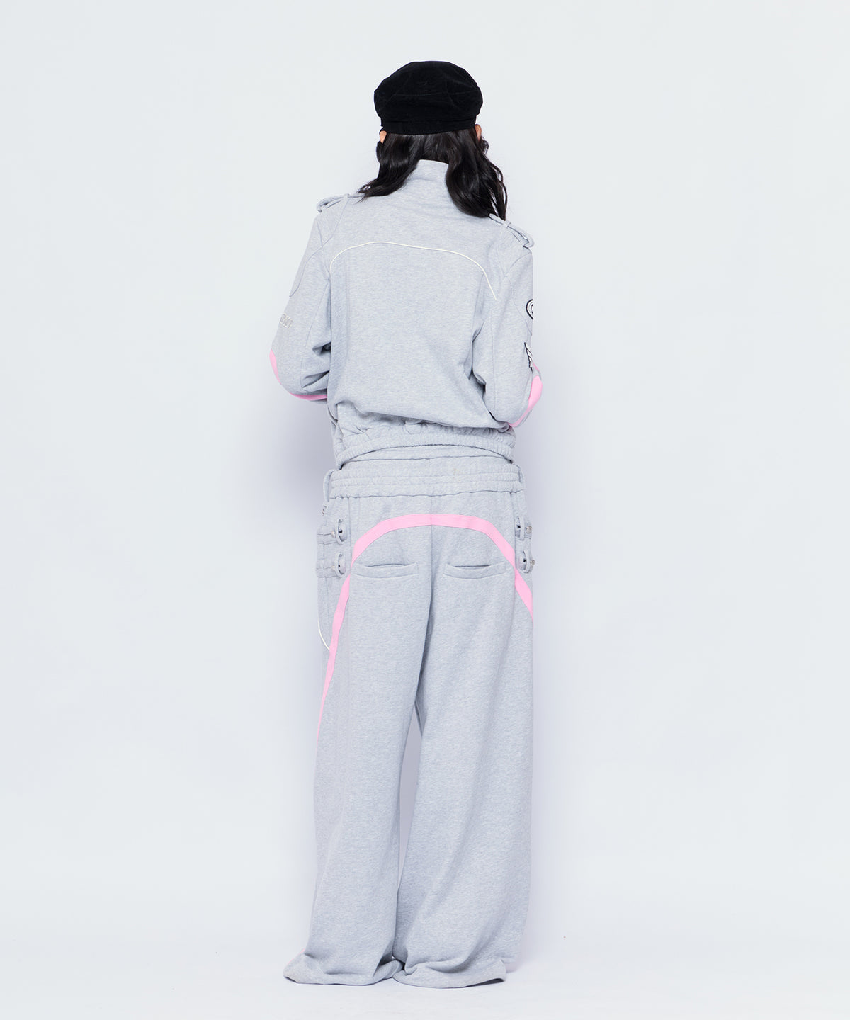 MODEL:170cm/COLOR:GRY/SIZE:F
