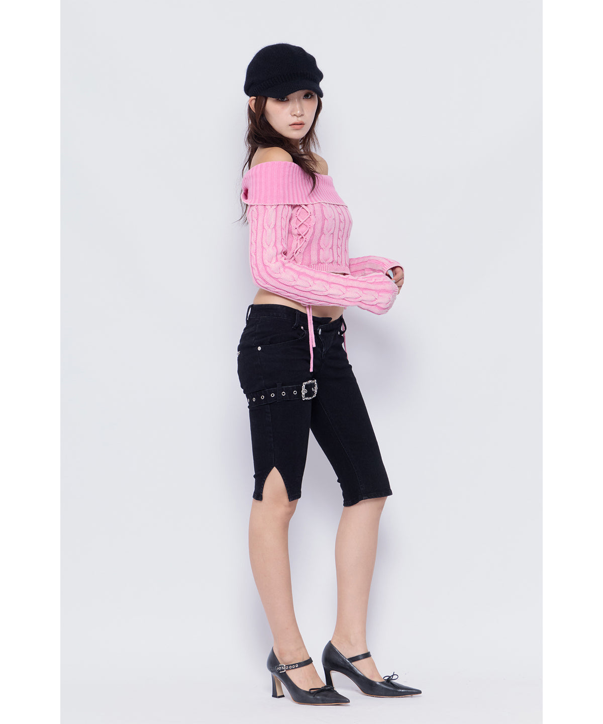 MODEL:170cm/COLOR:PNK/SIZE:F