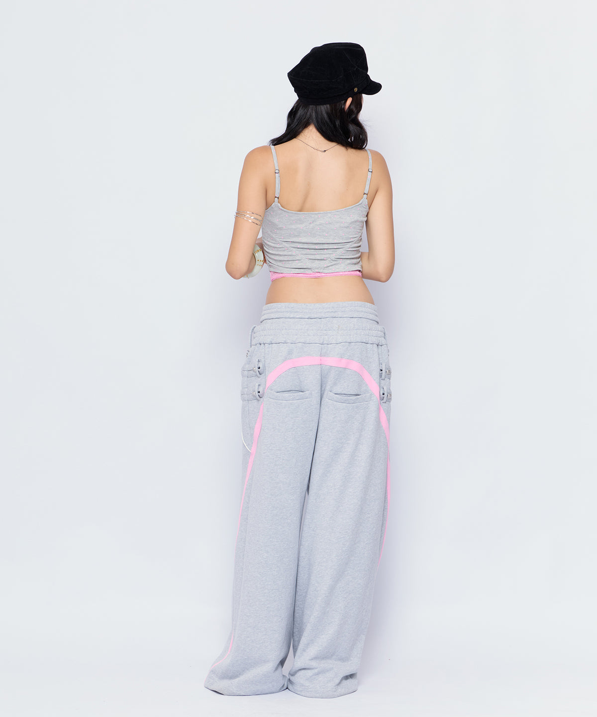MODEL:170cm/COLOR:GRY/SIZE:F