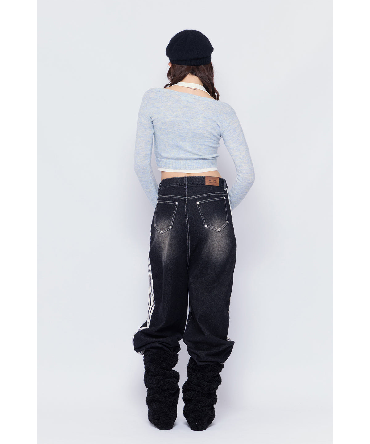 MODEL:170cm/COLOR:BLK/SIZE:S