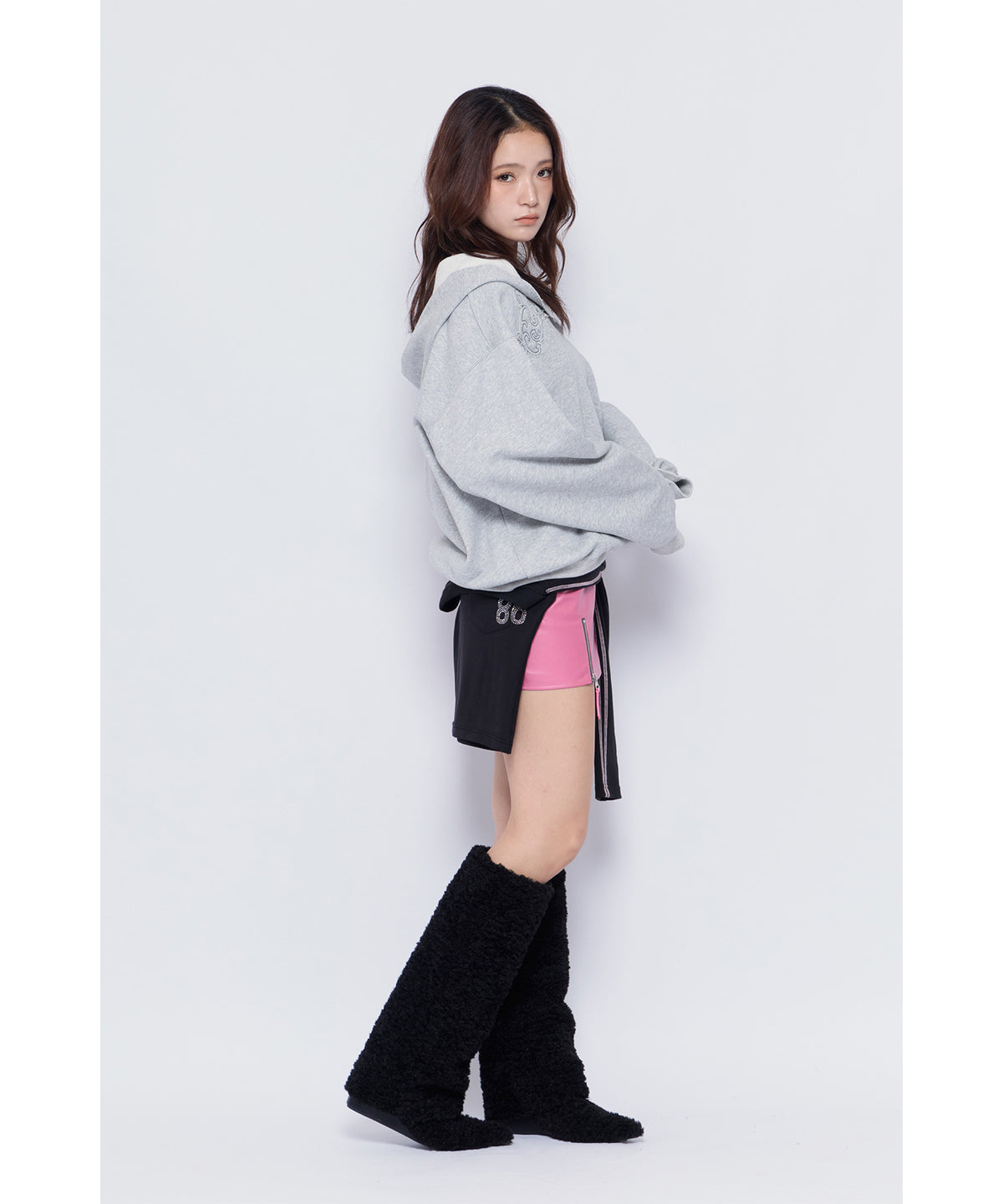 MODEL:170cm/COLOR:PNK/SIZE:F
