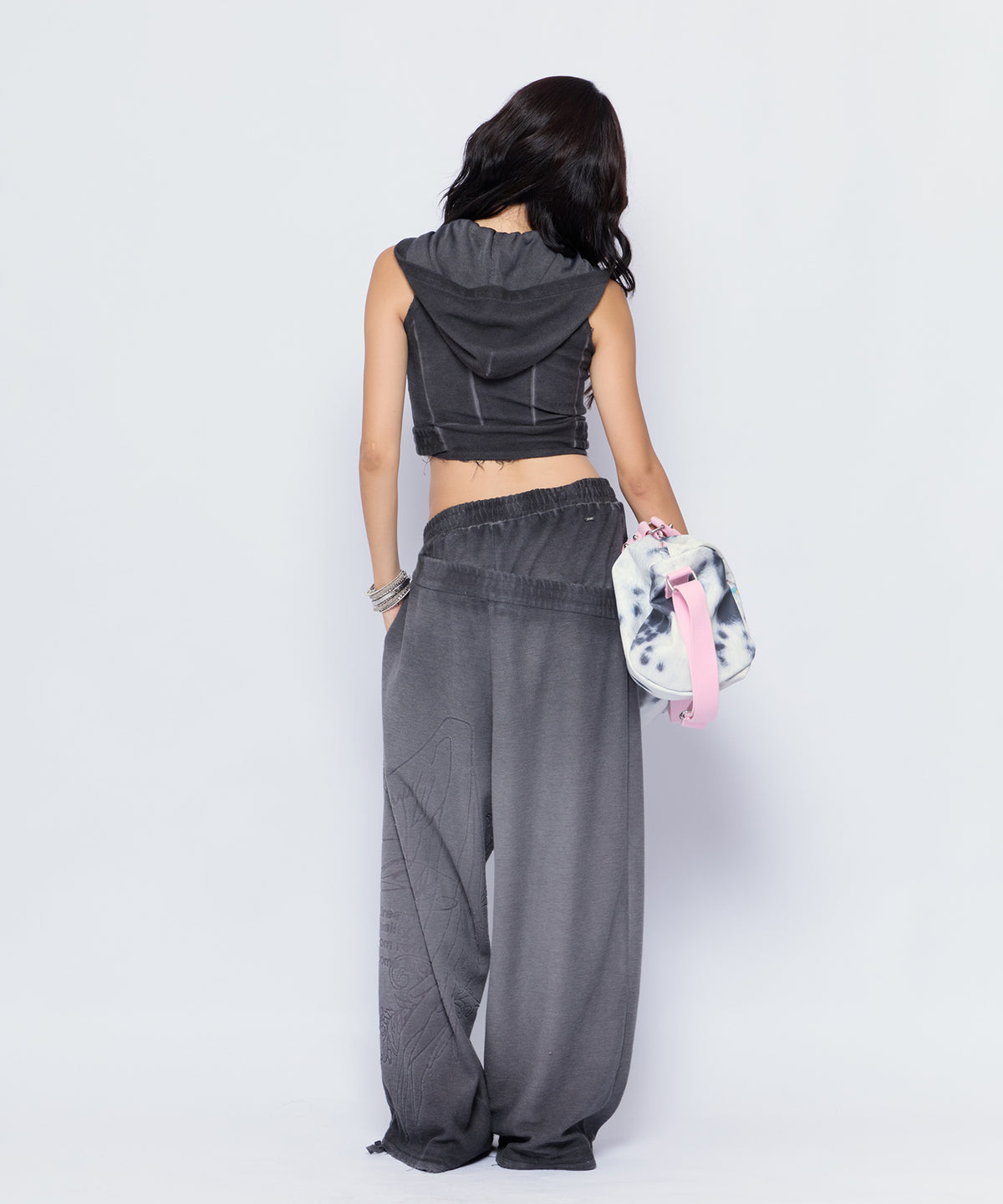 MODEL:170cm/COLOR:BLK/SIZE:F