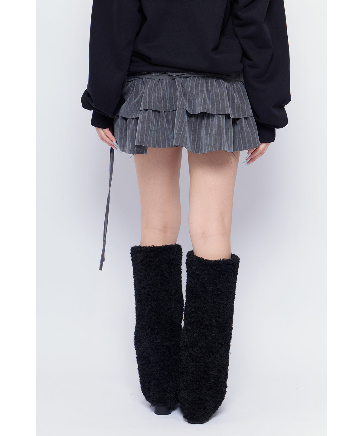 MODEL:170cm/COLOR:GRY/SIZE:S