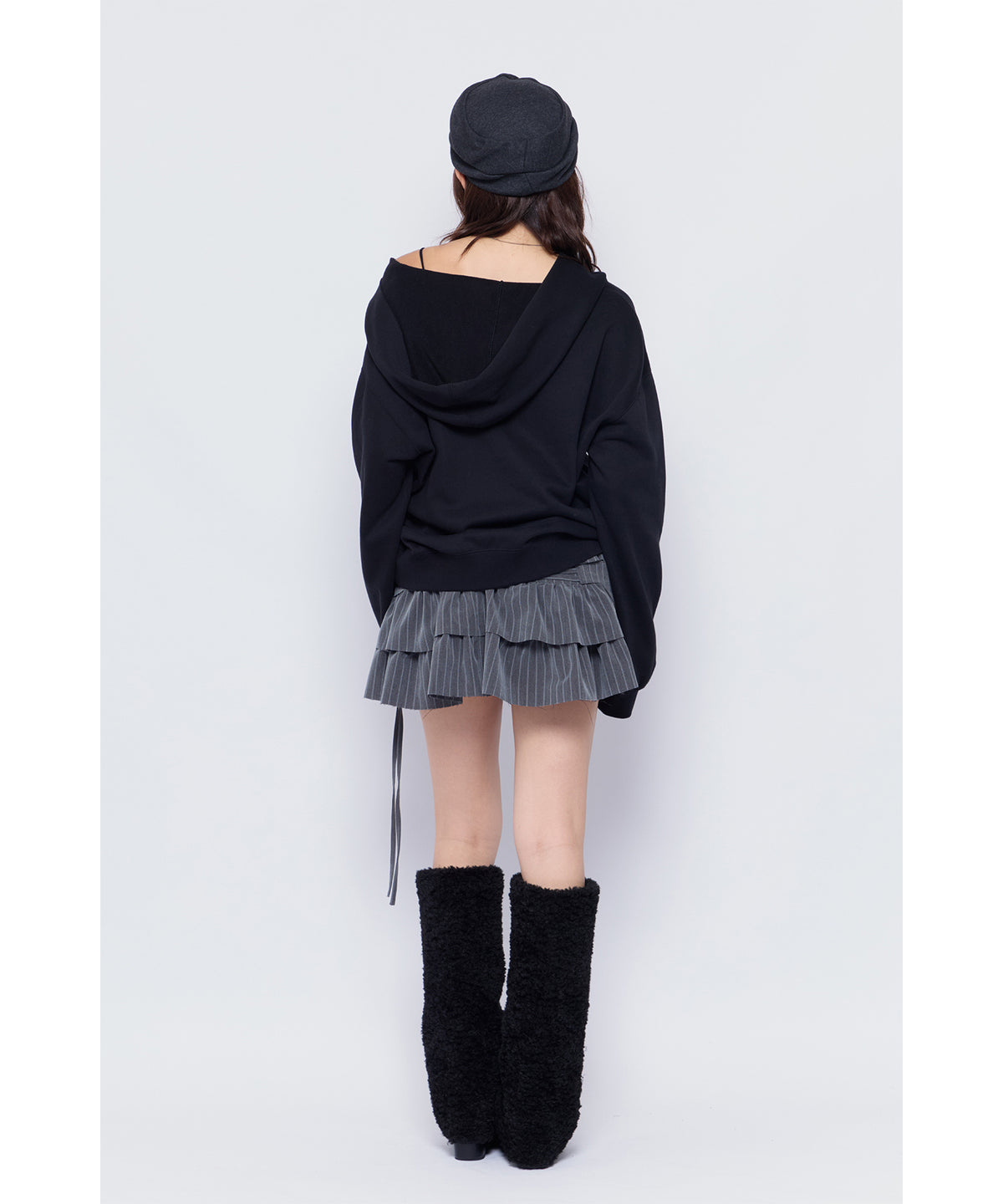 MODEL:170cm/COLOR:GRY/SIZE:S
