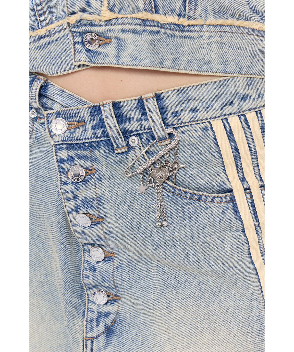 MODEL:170cm/COLOR:BLU/SIZE:S