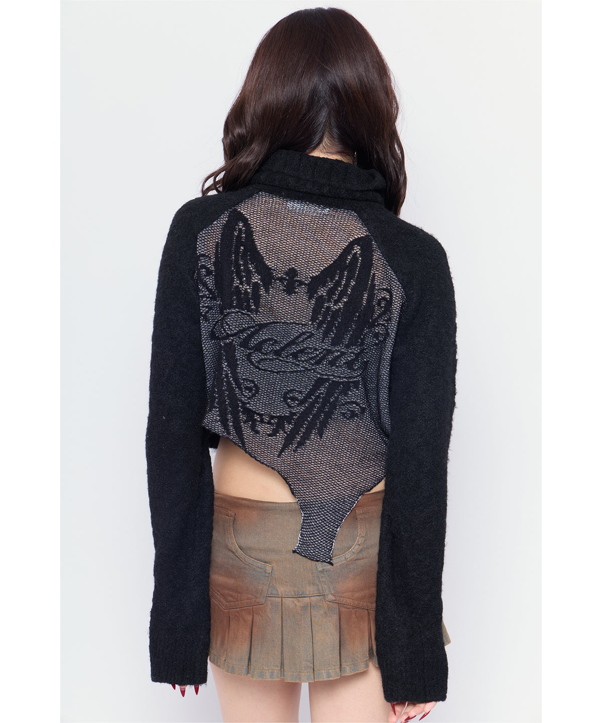 MODEL:170cm/COLOR:BLK/SIZE:F