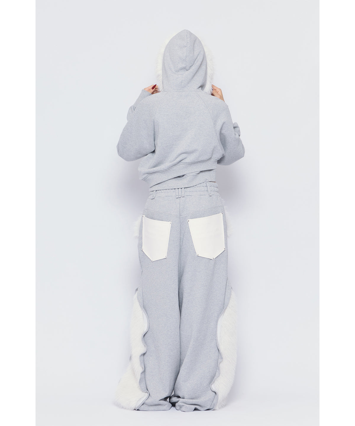 MODEL:170cm/COLOR:GRY/SIZE:F