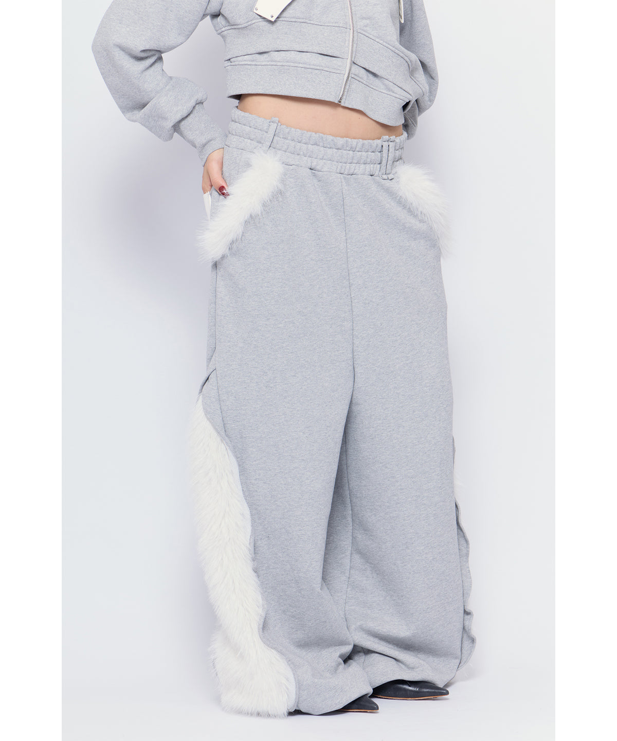 MODEL:170cm/COLOR:GRY/SIZE:F