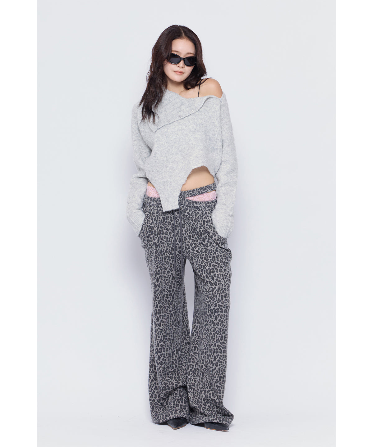 MODEL:170cm/COLOR:L/GRY/SIZE:F