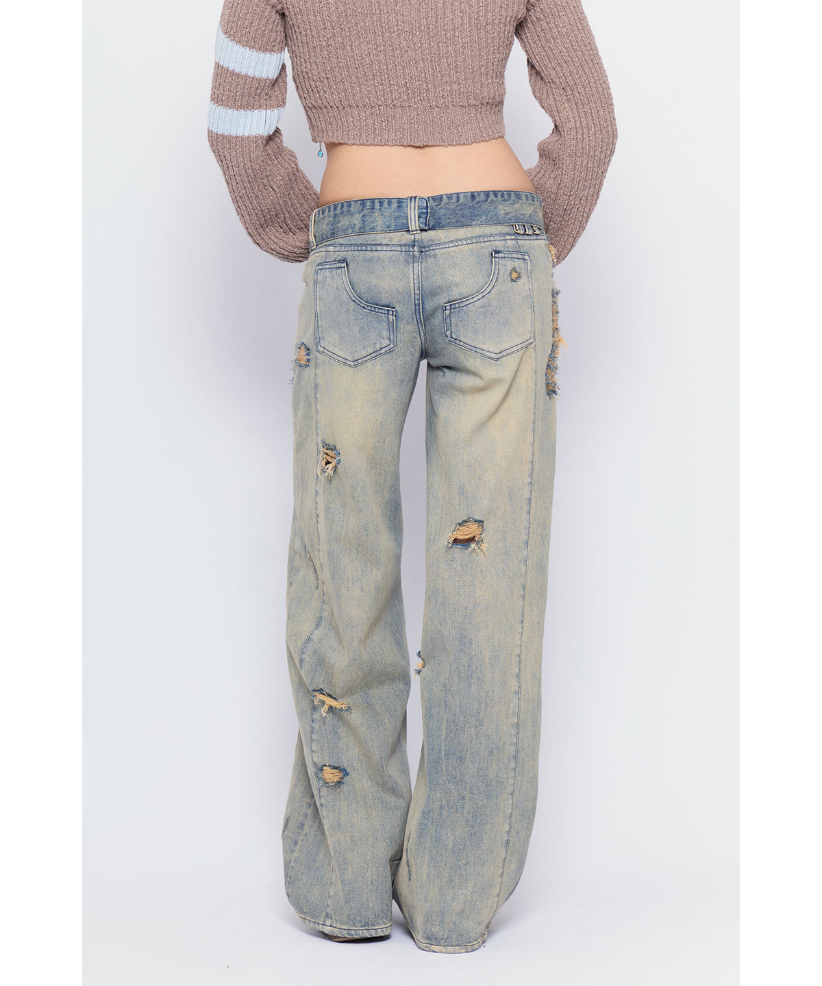 MODEL:170cm/COLOR:BLU/SIZE:M