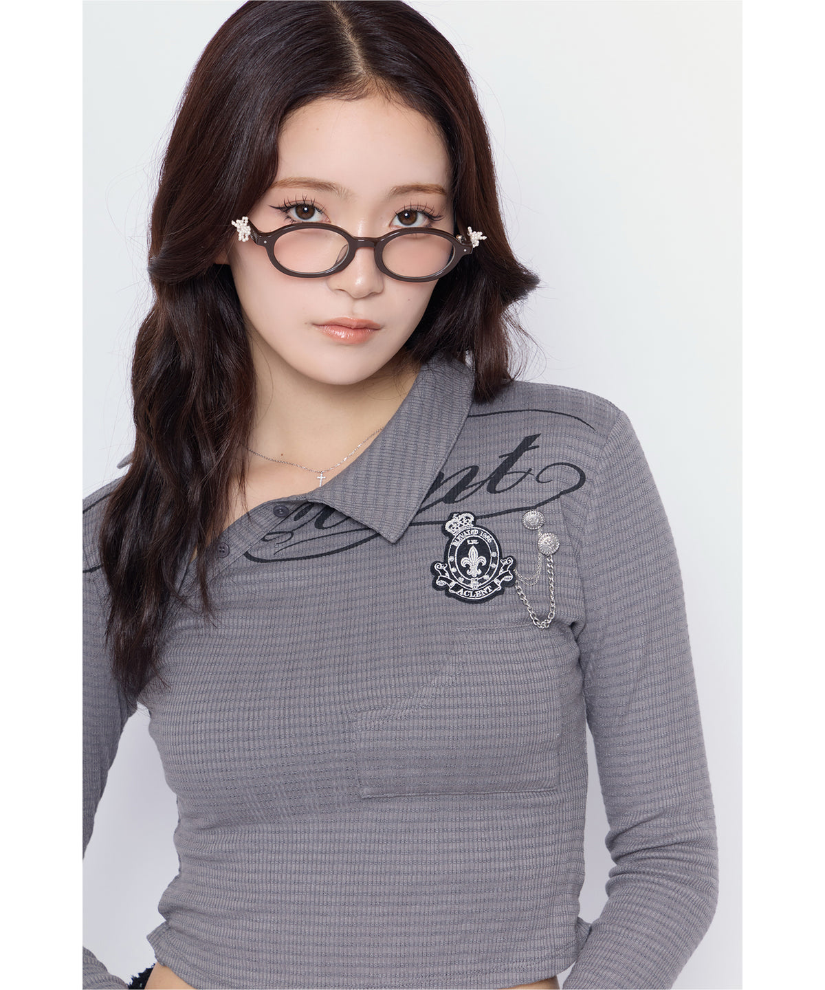 MODEL:170cm/COLOR:D/GRY/SIZE:F