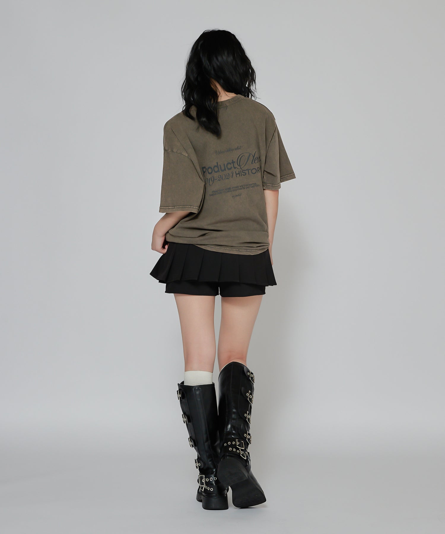 MODEL:159cm/COLOR:BROWN/SIZE:F