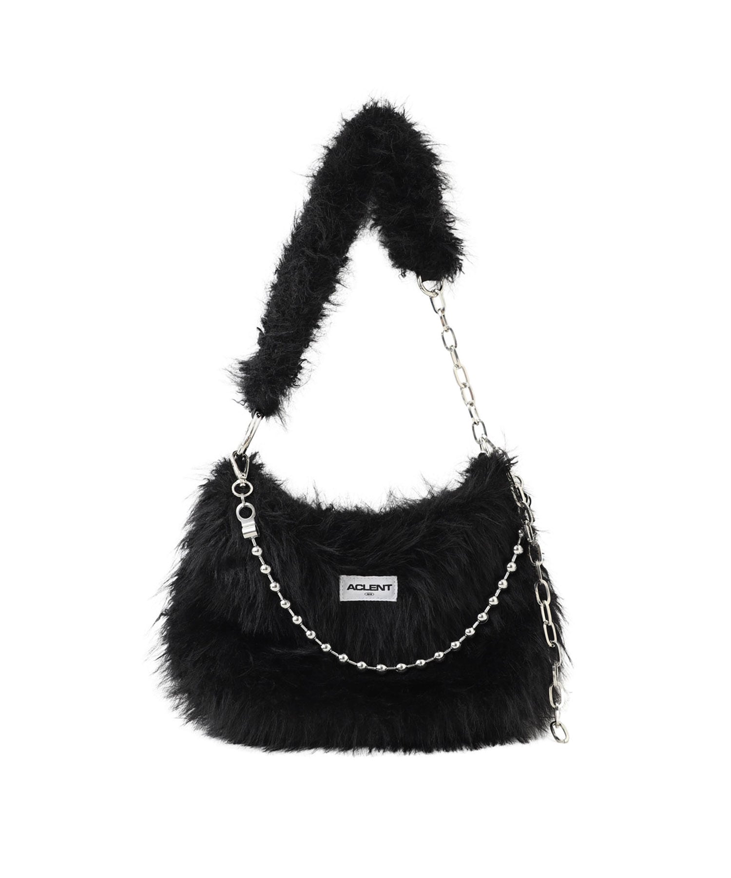 Multiway chain fur bag