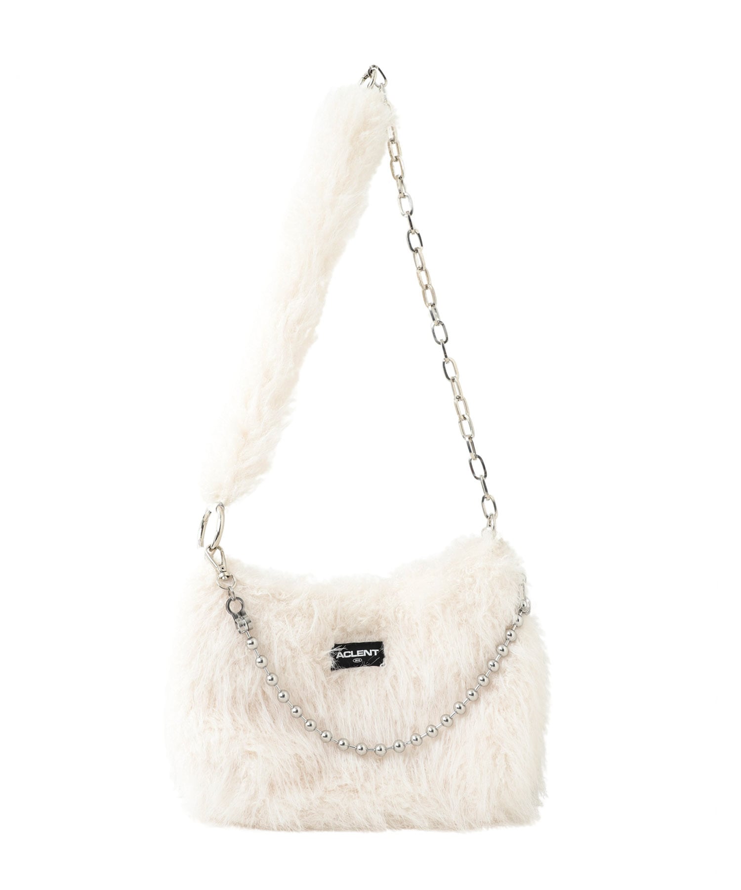 Multiway chain fur bag