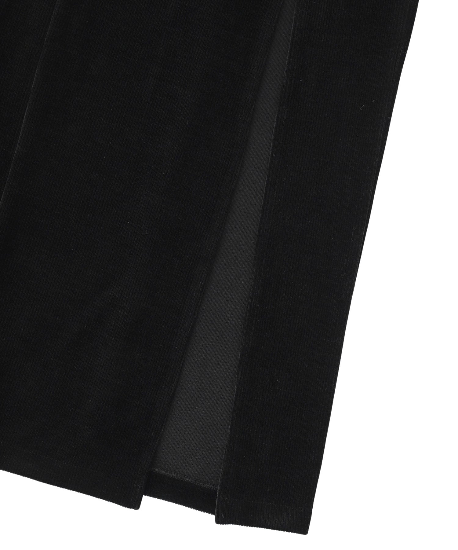 Mole slit long skirt