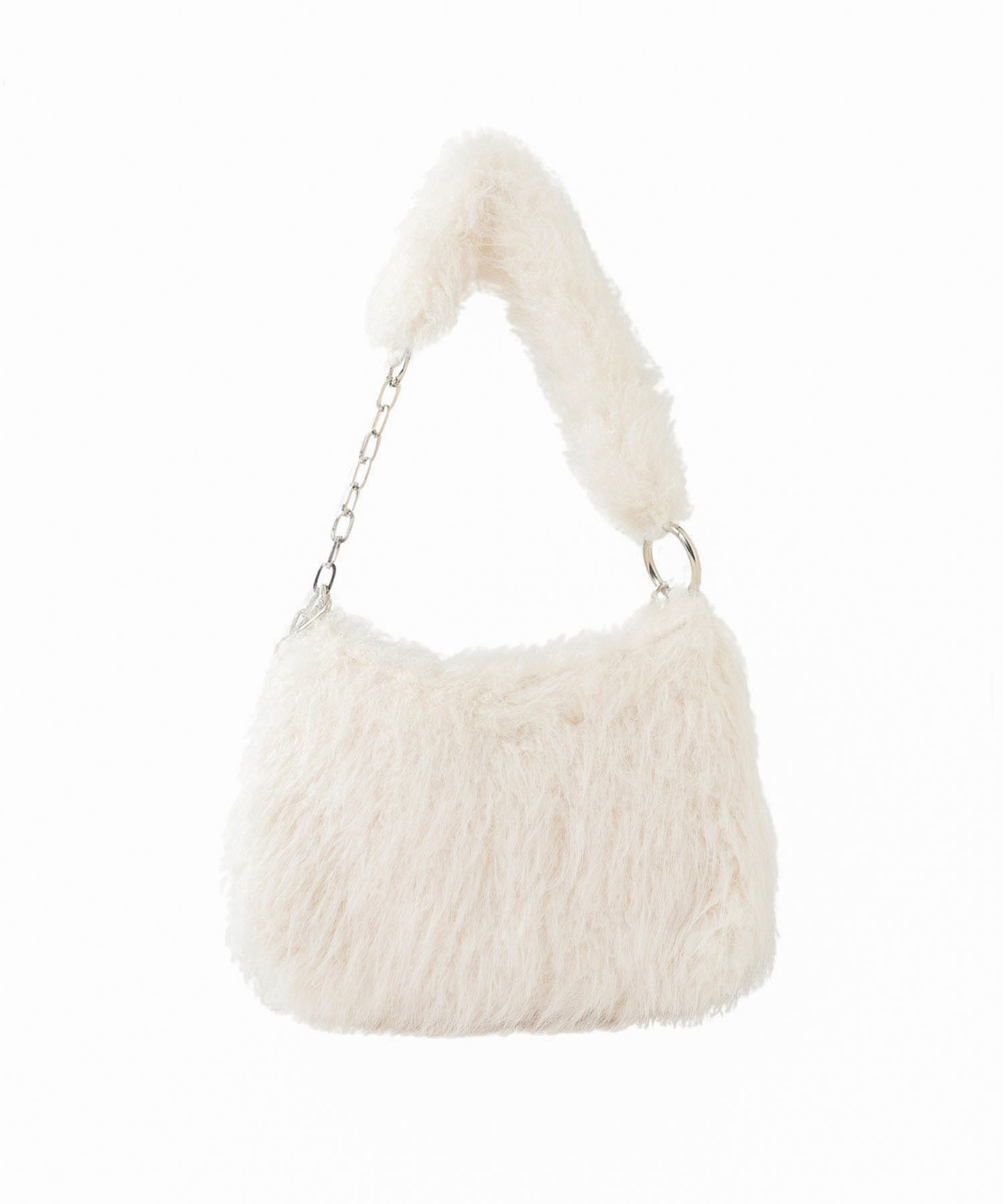 Multiway chain fur bag